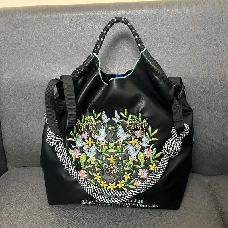 Women's Medium Pu Leather Color Block Vintage Style Classic Style Square Open Underarm Bag