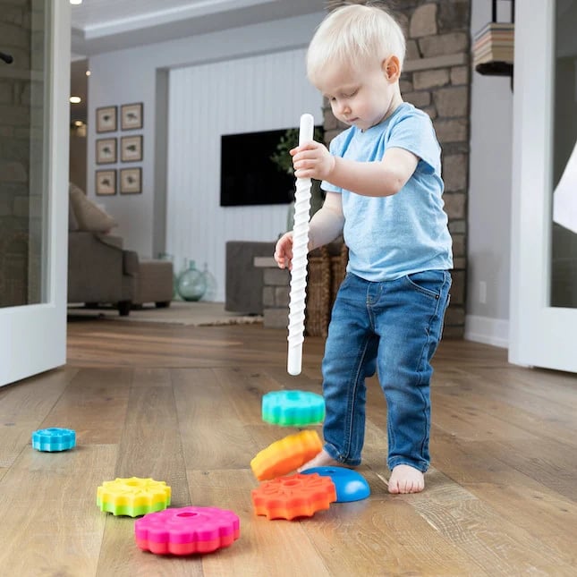 Toy Rainbow Stacking Circle - Today 49%Off👍