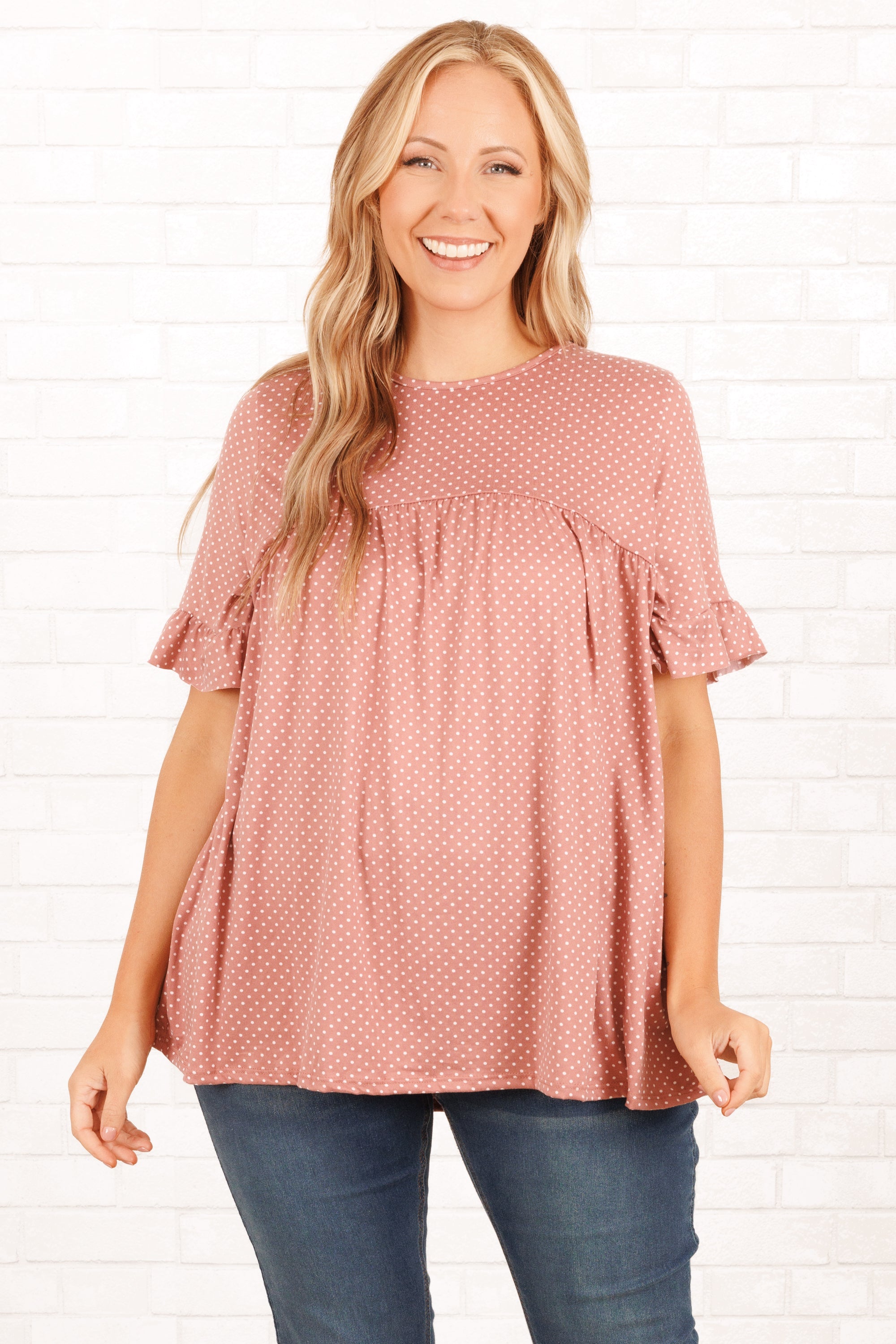 Counting The Stars Top. Mauve