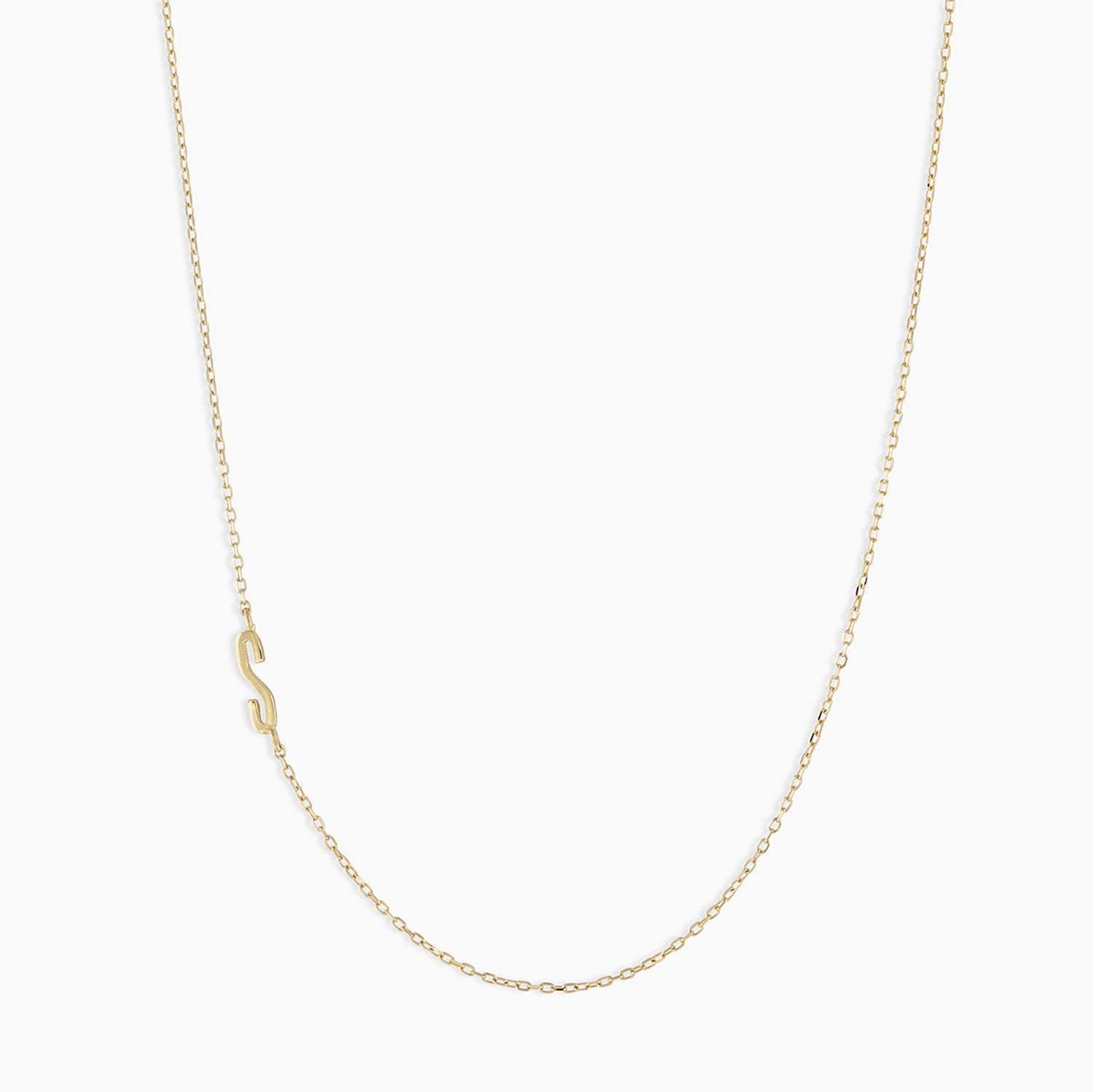 Minimalist Letter Geometric Titanium Steel Electroplating Necklaces
