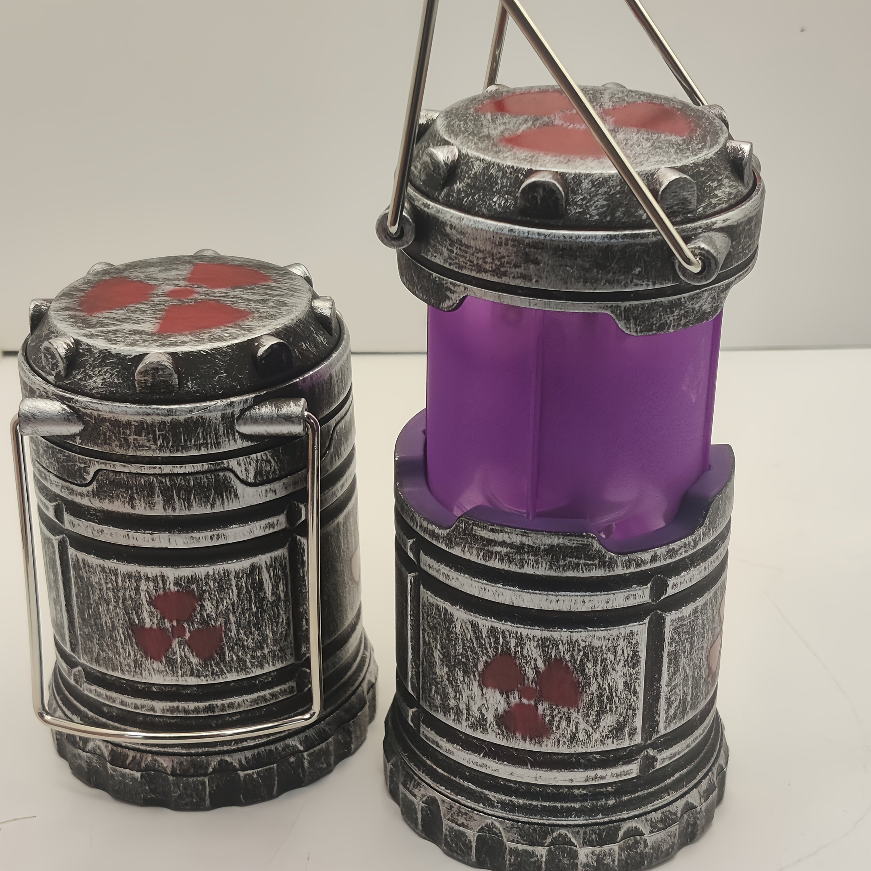 Nuclear Reactor Lantern Night Light  Industrial Sci-Fi Aesthetic