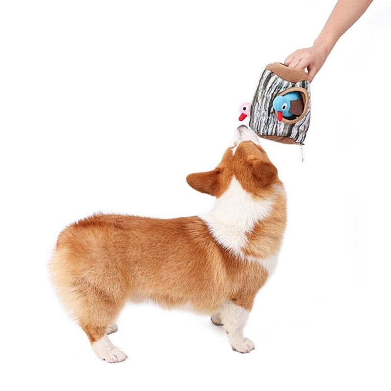 Dog Tree Hole Dispensing Toys