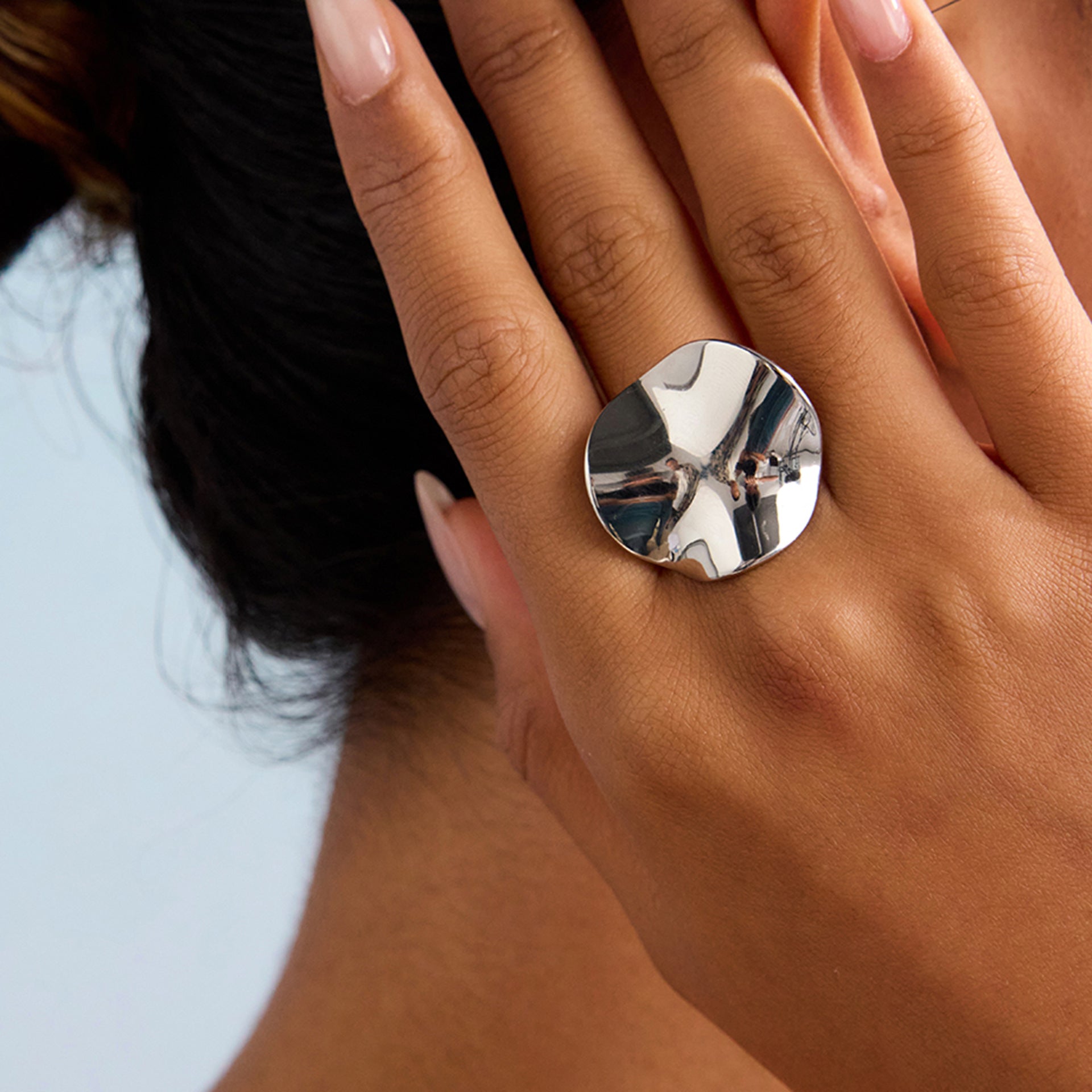 Stainless Steel Ring Titanium Steel Jewelry Ring Popular Female Ring
