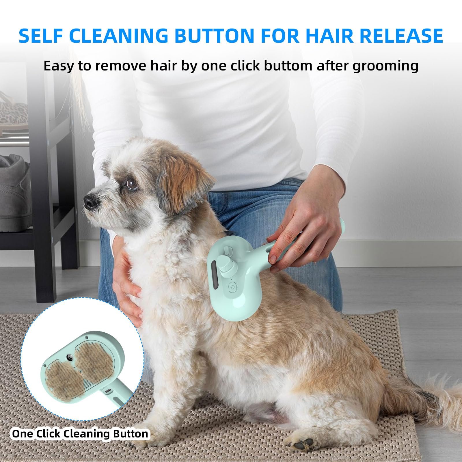 Pet Spray Hair Removal Combe