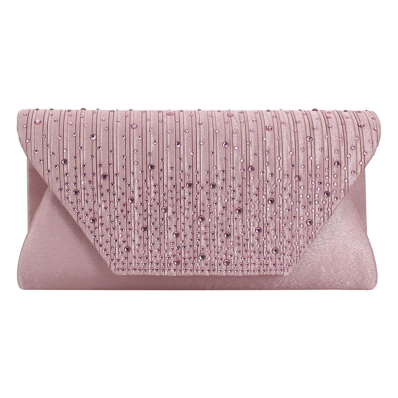 White Wine Red Purple Polyester Solid Color Square Evening Bags