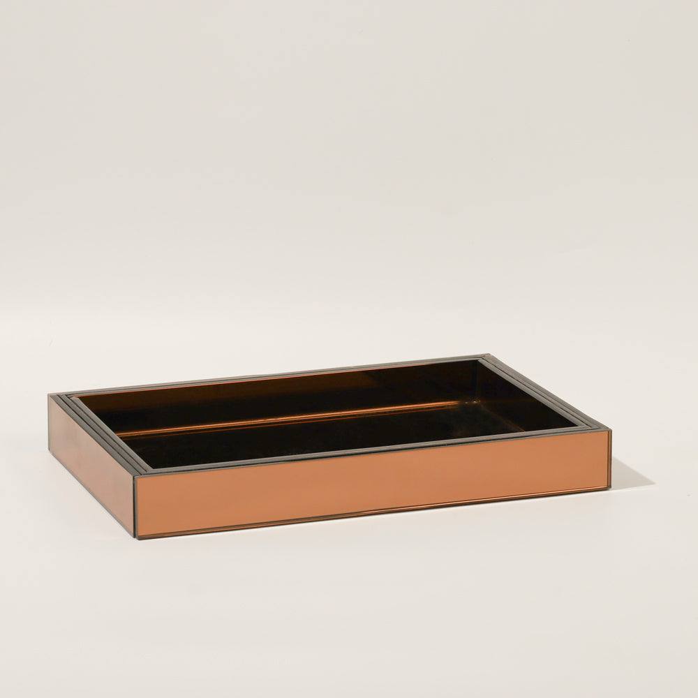 Mirror Valet Tray Small  - Bronze