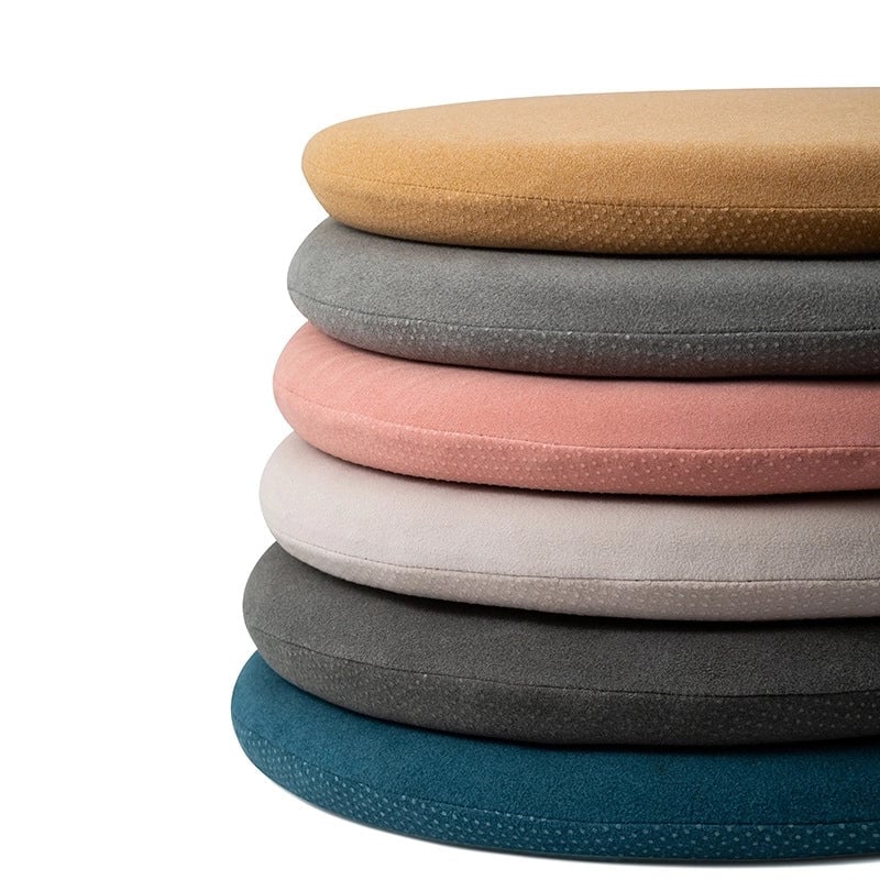 Round Memory Foam Chair Cushion Office Sedentary Thickened Fart Mat Tatami Chair Cushion Chair Cushion