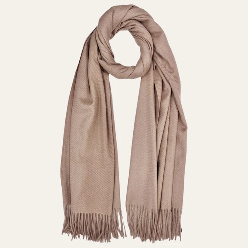 Autumn And Winter New Solid Color Scarf Sweet Wind Imitation Cashmere Scarf Women's Warm Scarf Fashion Shawl