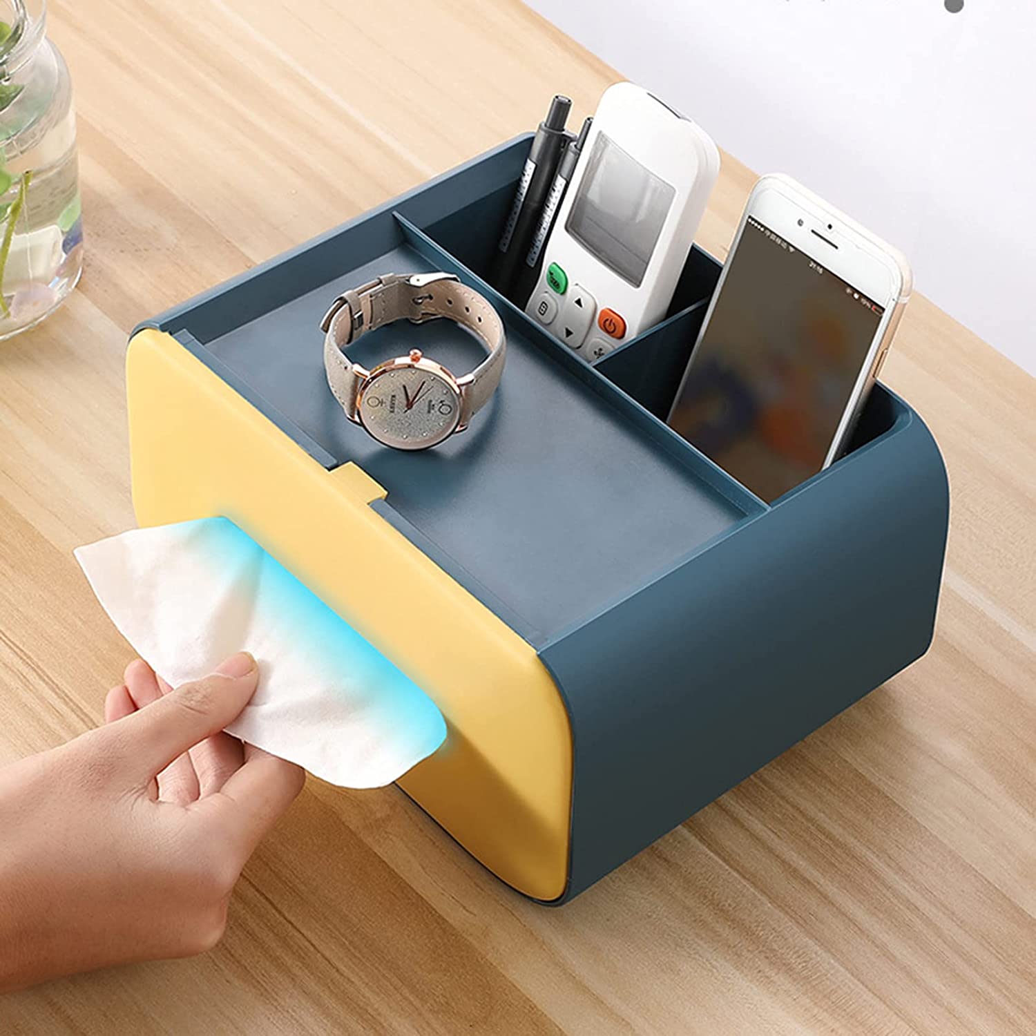 HomeGenius Tissue Box & Home Organizer