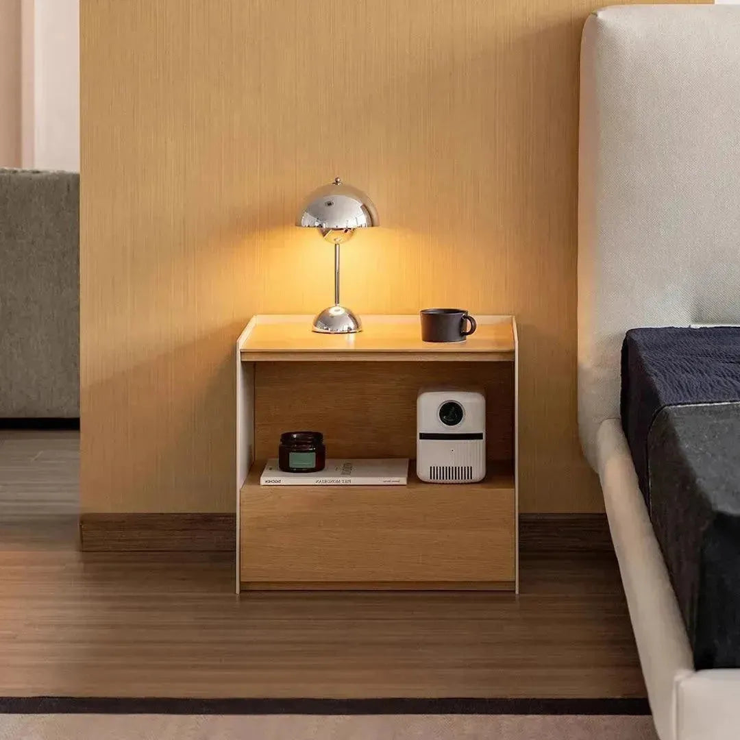 Elara Solid Wood Nightstand