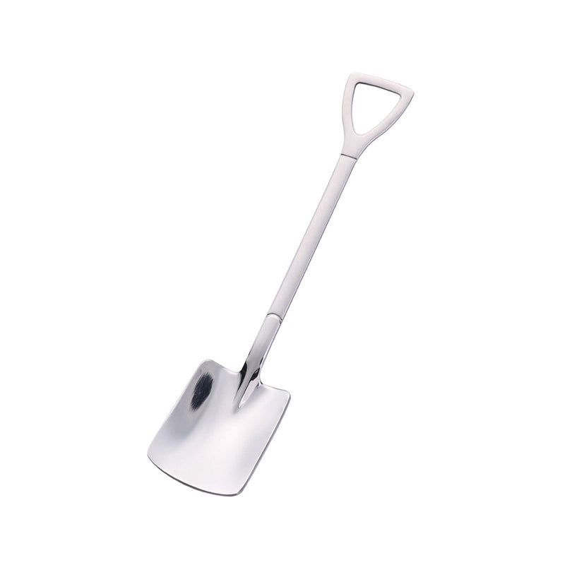 Casual Solid Color Stainless Steel Spoon 1 Piece