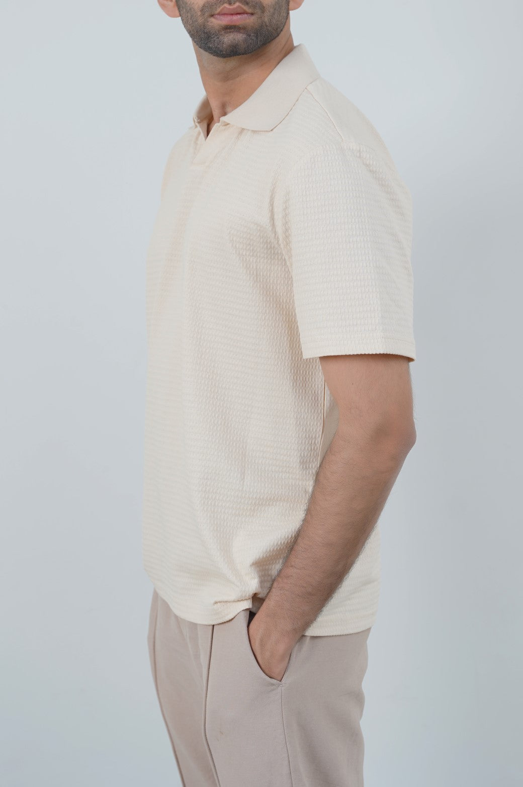 KNIT POLO SHIRT