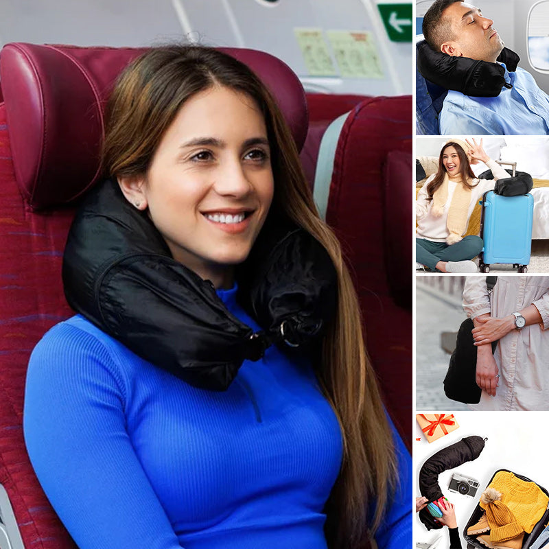 Stuffable Clothing Travel Neck Pillowcase