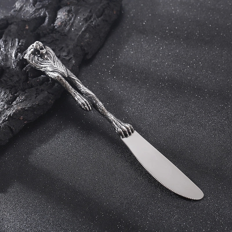 Punk Color Matching Stainless Steel Tableware