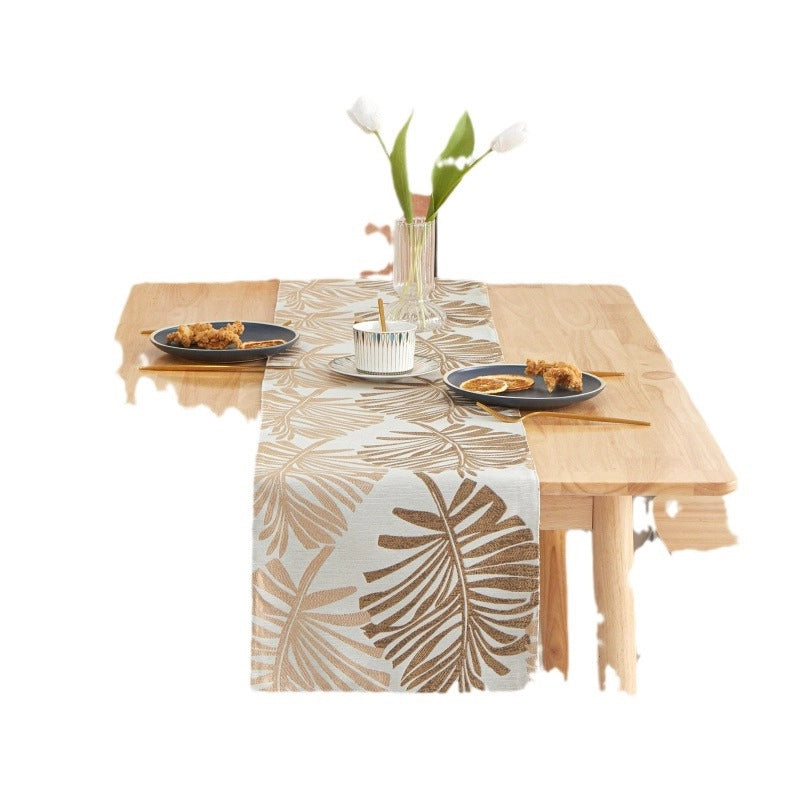 Casual Elegant Minimalist Leaf Polyester Tablecloths