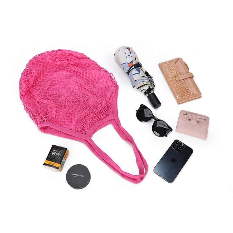 Fashion Net Bag Shopping Bag Summer New Fashion Trendy Handbag Fishing Net Hand Bag