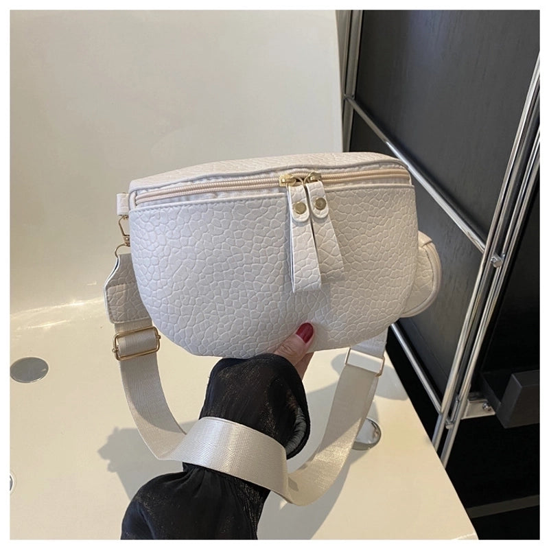 Women's Vintage Style Solid Color Pu Leather Waist Bags