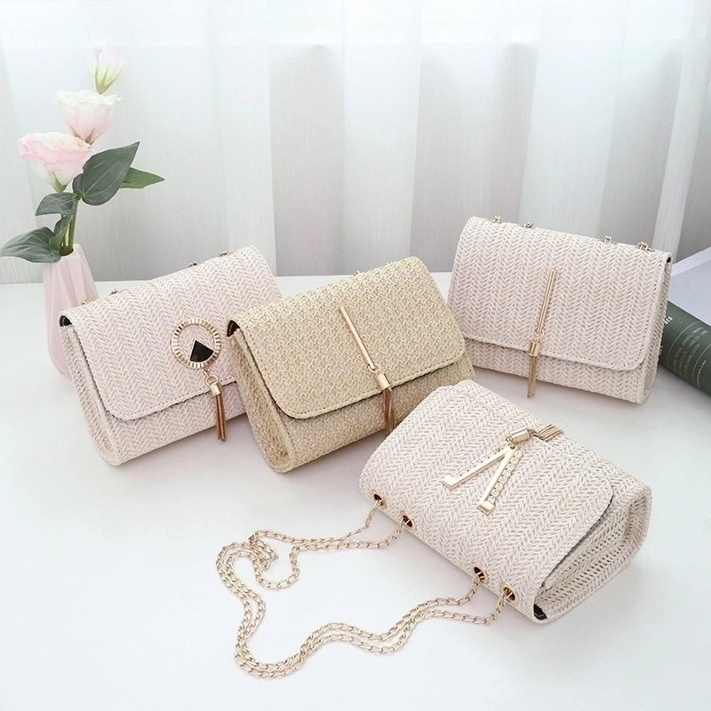 Women's Small Spring&summer Straw Fashion Shoulder Bag