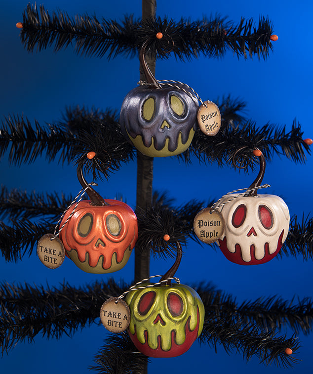 Poison Apple Ornaments