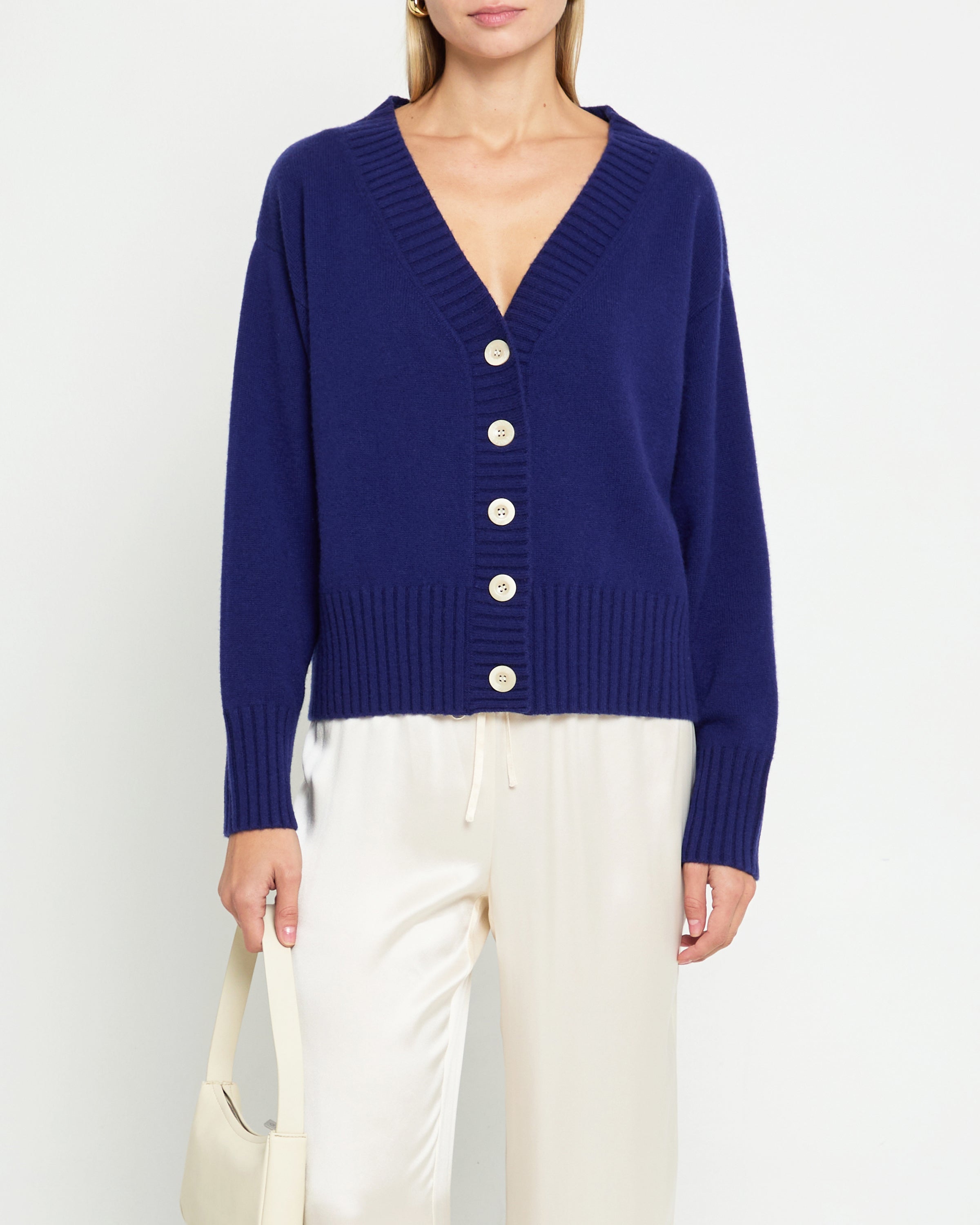 Alita Wool-Cashmere Cardigan