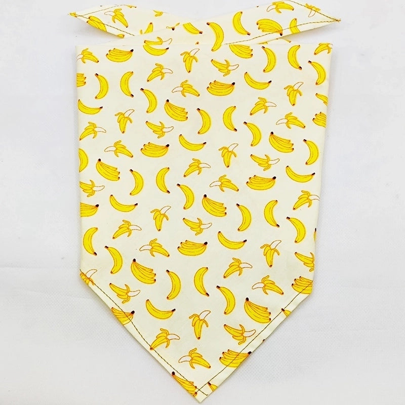 Cartoon Style Cotton Flower Printing Pet Saliva Towel