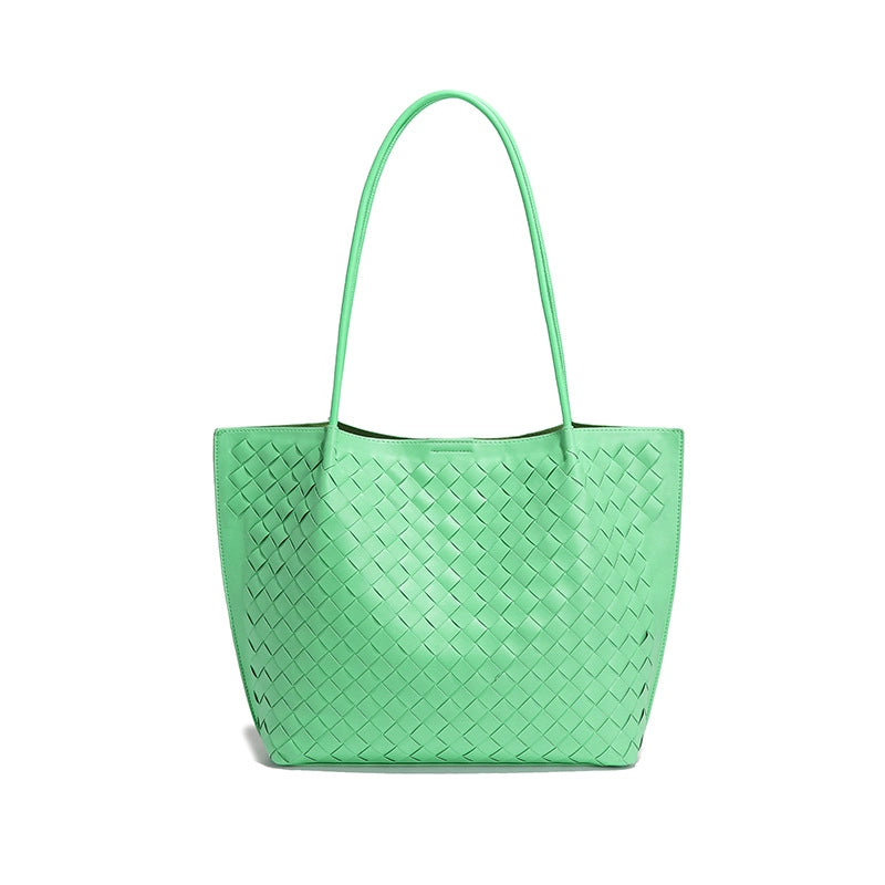 Women's Large Pu Leather Solid Color Streetwear Square Magnetic Buckle Shoulder Bag Crossbody Bag