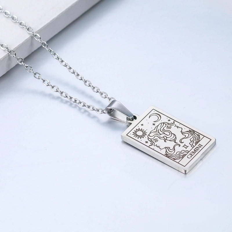 Minimalist Constellation Stainless Steel Plating Necklace