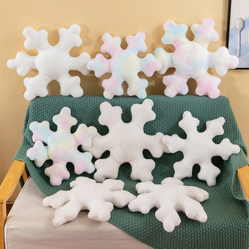 Stuffed Animals & Plush Toys Gradient Color Solid Color Snowflake PP Cotton Toys