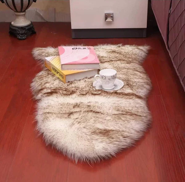 Home decorative Faux fur mats