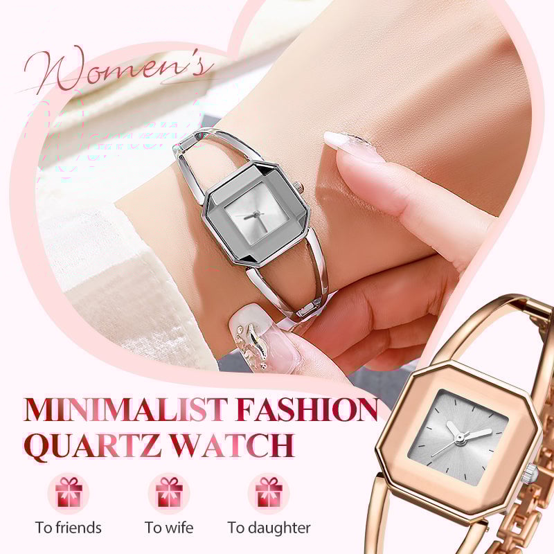 🔥New Hot Selling❤️‍🔥Minimalist Fashion Square Dial Quartz Watch