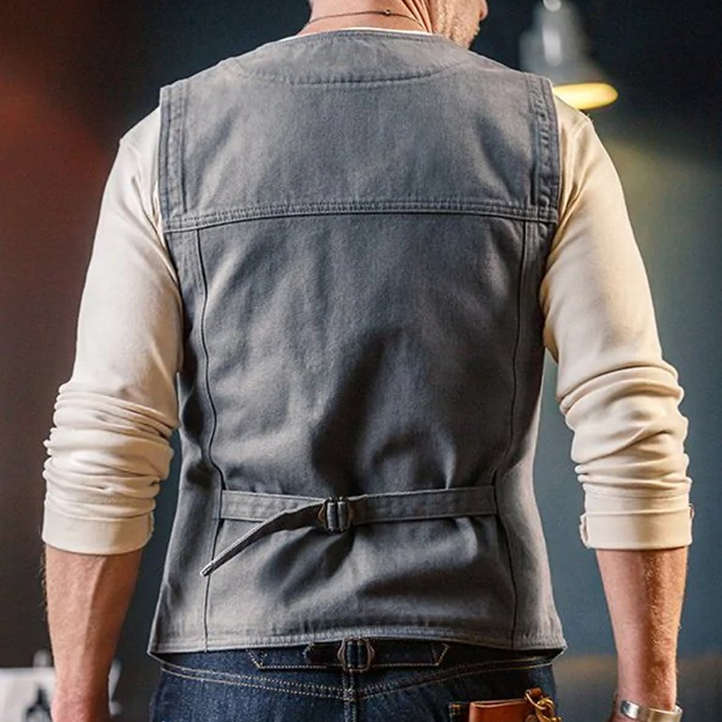 Vintage Lincoln Waistcoat Casual Outdoor Men's Waistcoats