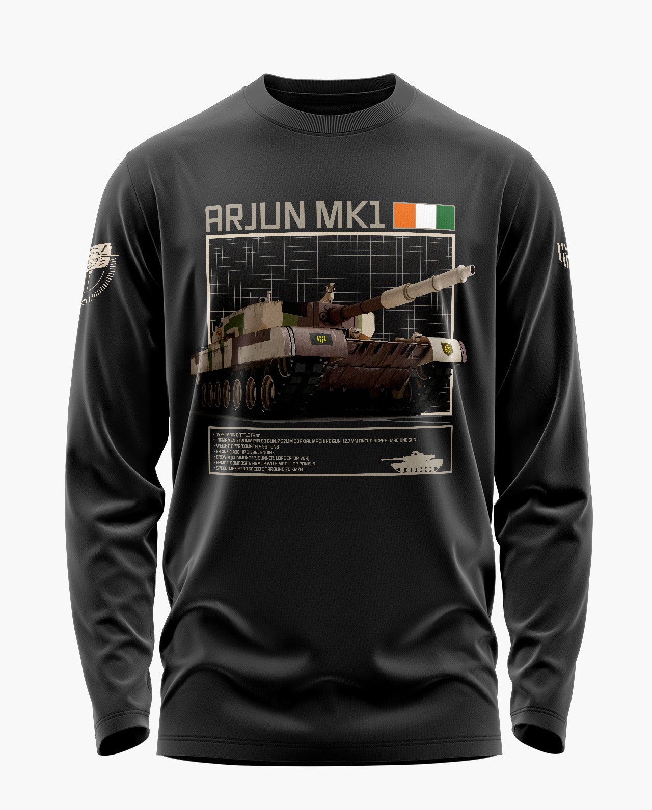 ARJUN MK1 MBT ULTIMATE Full Sleeve T-Shirt
