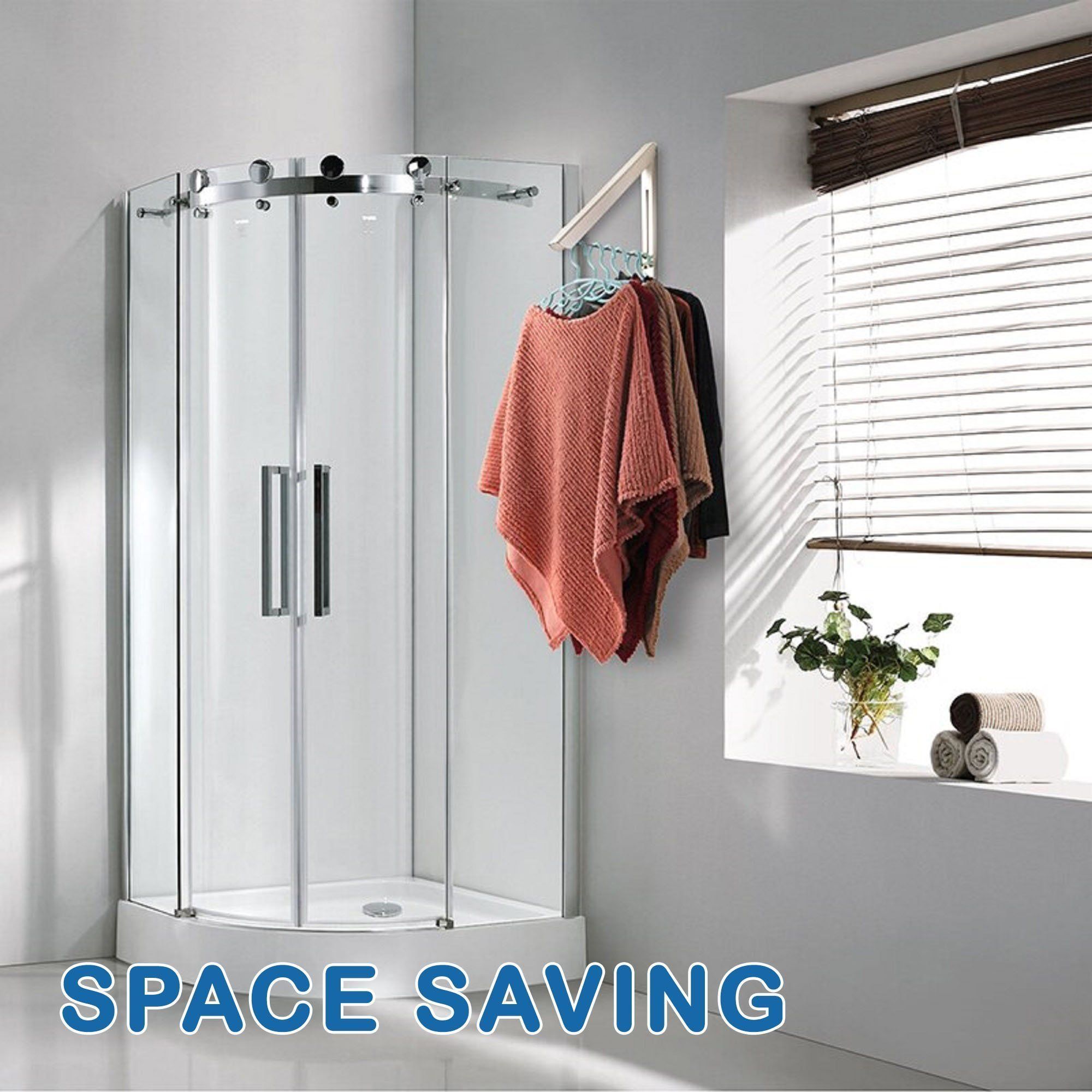 （60% OFF!!!）Folding Retractable Clothes Rack