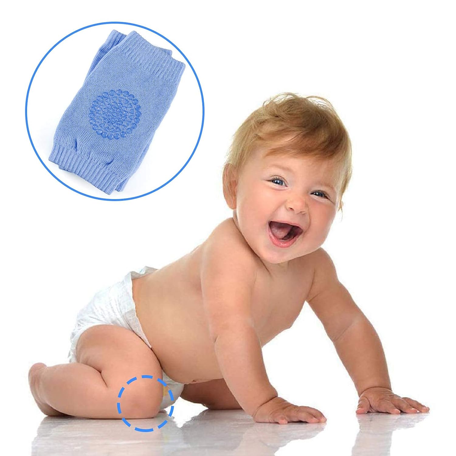Baby Knee Pads. Toddlers Crawling Anti-Slip Protector