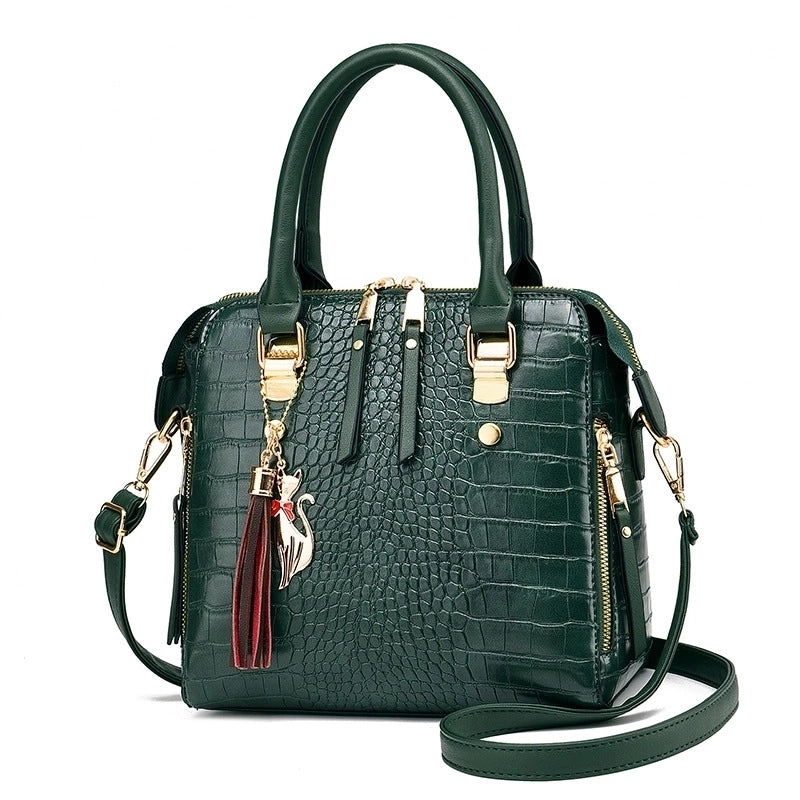 Women's Large All Seasons Pu Leather Basic Handbag