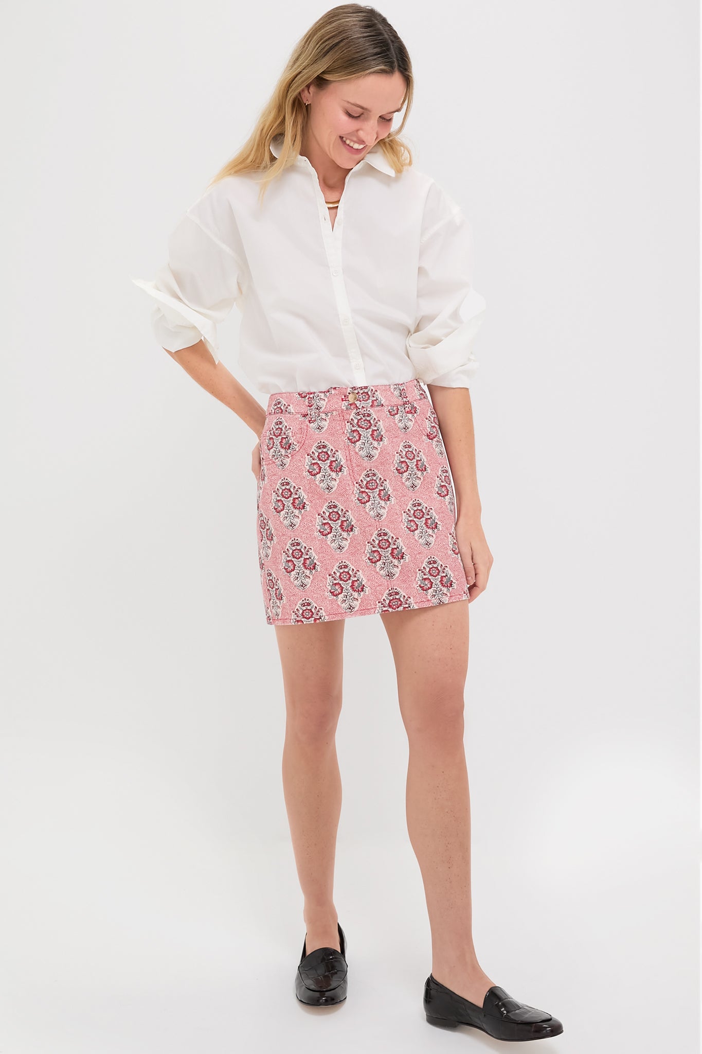 Scarlet Sonata Denim Pippa Mini Skirt