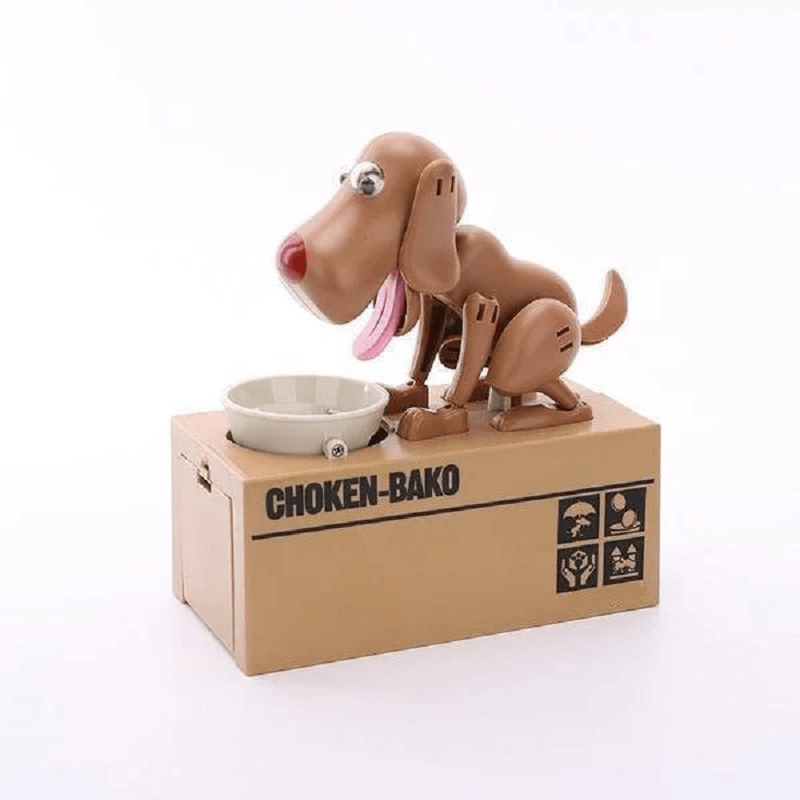 Little Dog And Cat Coin Bank