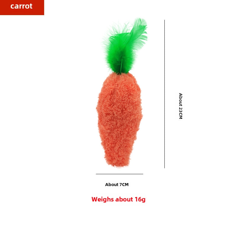2 Pieces Cat Toys Cute Catnip Plush Toys Big Collection Cat Self Hi Toys Pet Supplies Explosions