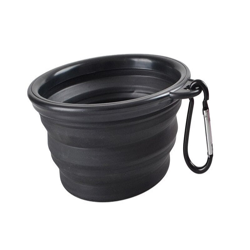 Collapsible Dog Folding Silicone Bowl