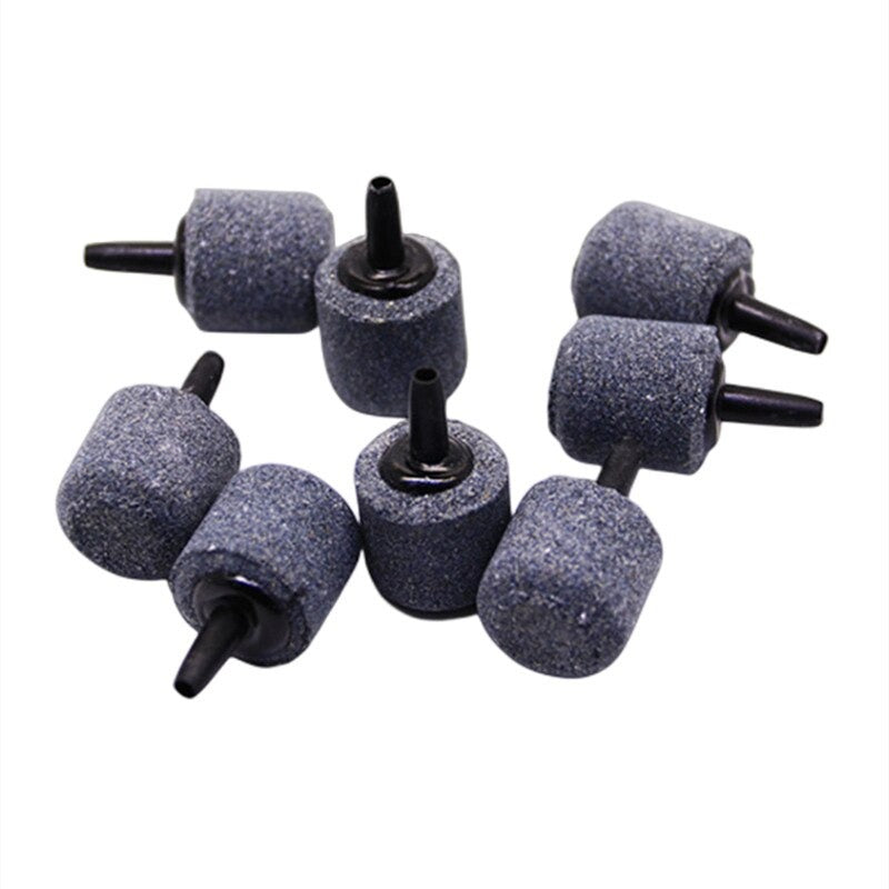Cylinder Shape Bubble Stone For Aquarium