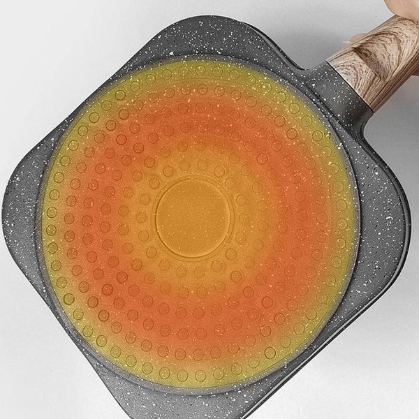 4-Hole Fried Non Stick Pan for Egg. Burger. Pancake. etc