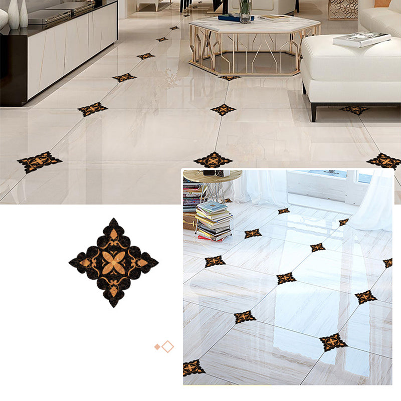 Homesup™Self Adhesive Diagonal Tile Floor Stickers