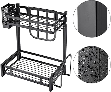 2 Layer Multifunctional Spice Rack. Spice Organizer