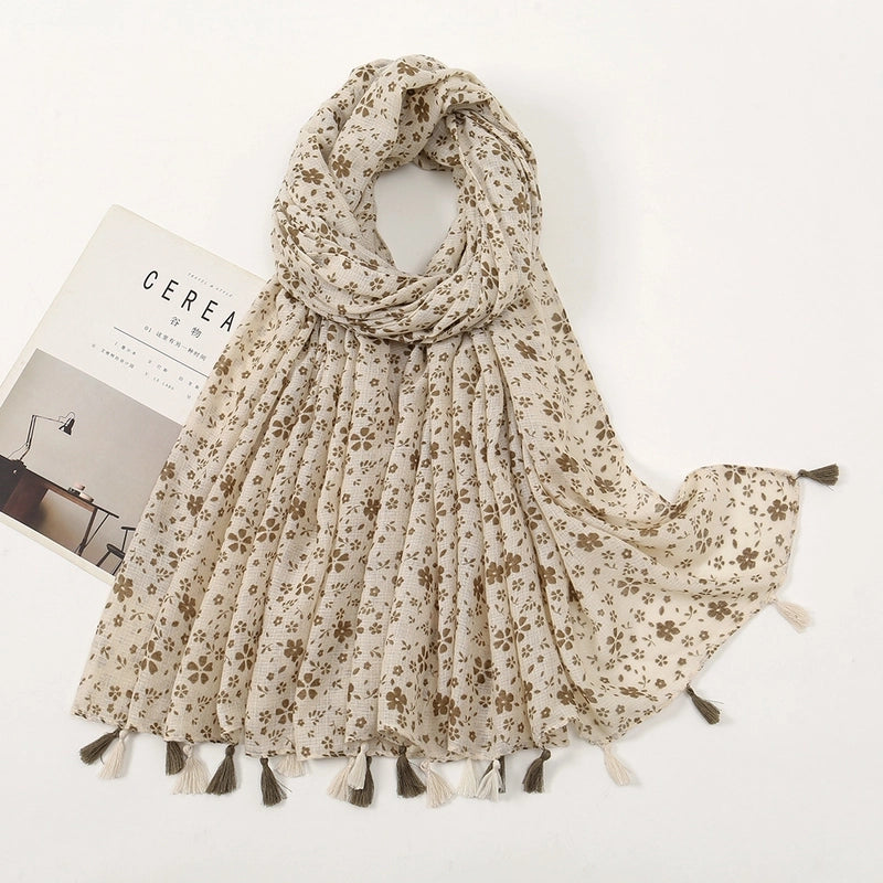 Unisex Vacation Sweet Geometric Polyester Scarf