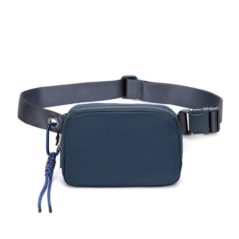 Women's Elegant Streetwear Solid Color Nylon Waist Bags