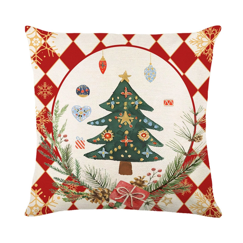 Vacation Cartoon Polyester Pillow Cases