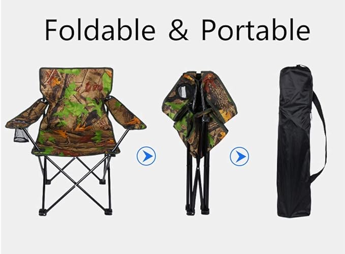 Folding Camping Chair with Armrest. Camping Chair