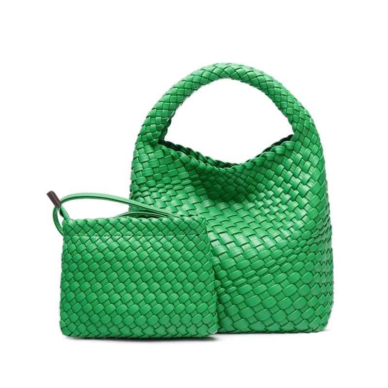 Women's Medium All Seasons Pu Leather Solid Color Classic Style Bucket Magnetic Buckle Shoulder Bag