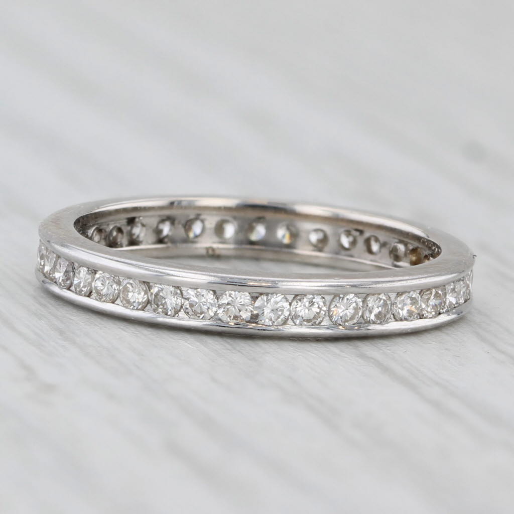 0.35ctw Diamond Eternity Wedding Band Stackable Anniversary Ring 4.25