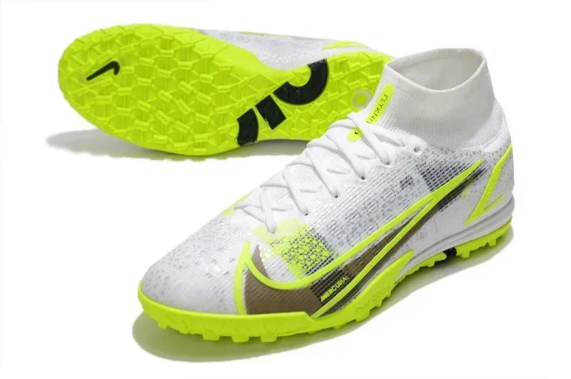 Nike Mercurial Superfly 8 Elite TF Silver Safari Cleats